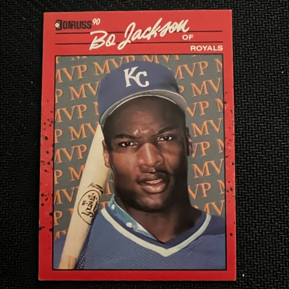 1990 Donruss Bo Jackson must see!!